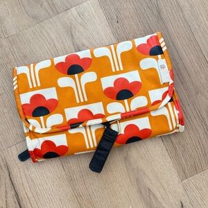 Orla Kiely x Target Orange Floral Tulips Toiletry Bag
